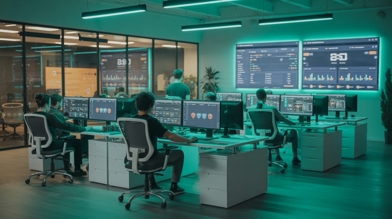 Game development studio integrating skill-based competitive gaming features